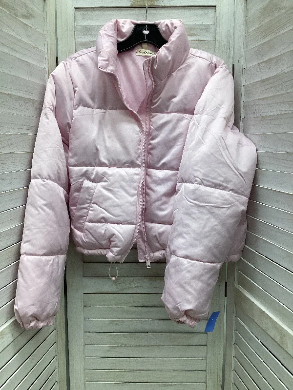 Coat Puffer & Quilted By Derek Heart In Pink, Size: M Luxurious Men's High