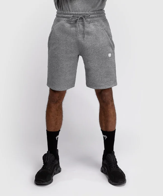 Venum Silent Power Cotton Shorts - Cloudy Grey Minimalist Men's Casual 