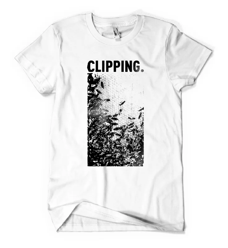 Clipping Bees White T-Shirt Athletic Men's High