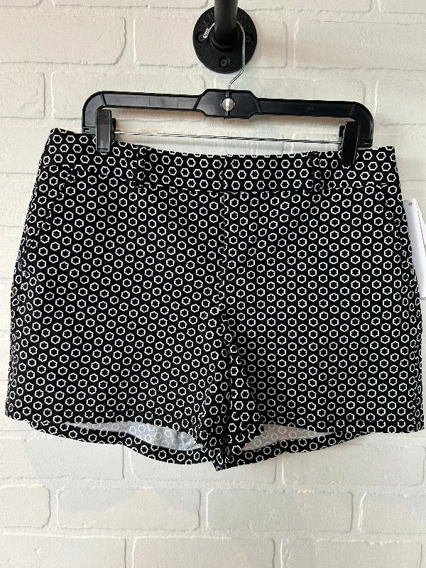 Black & White Shorts Elle, Size 10 Edgy Men's Punk