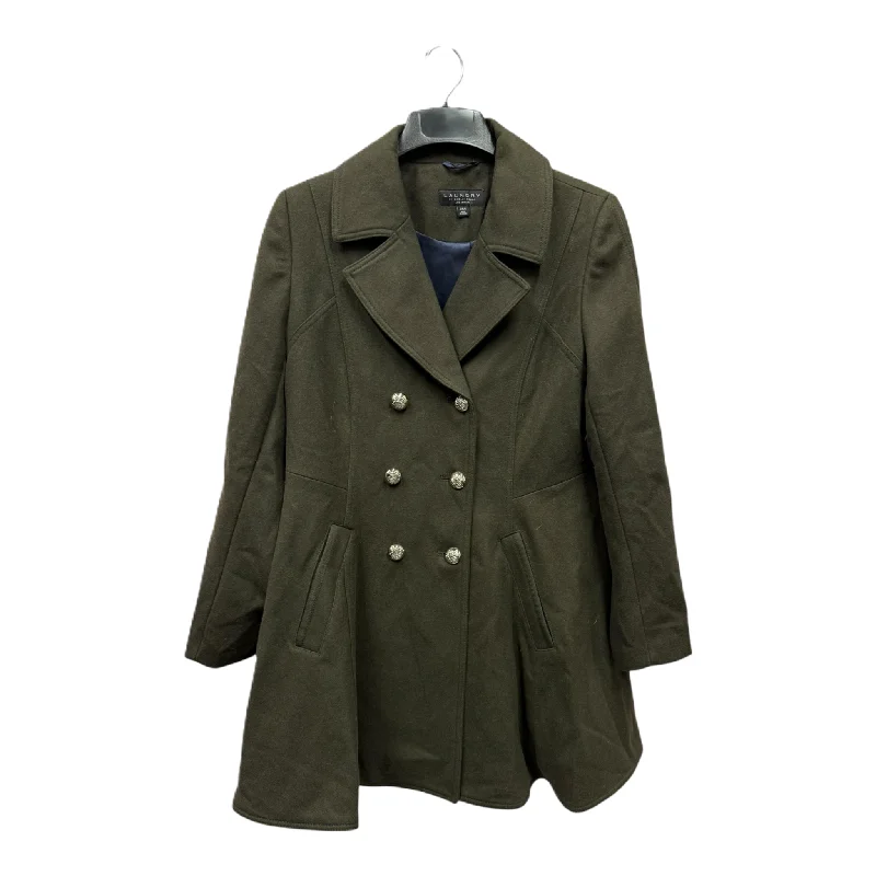 Coat Wool By Laundry In Green, Size: L Sophisticated Men's 