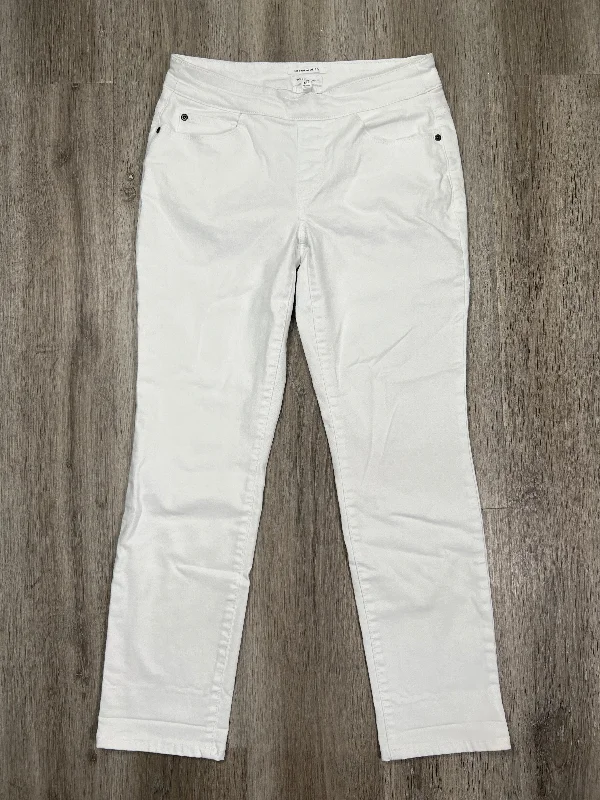 White Jeans Straight West Bound, Size 6 Luxurious Men's High