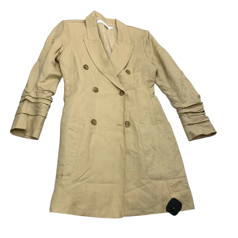 Coat Peacoat By Astr The Label In Tan, Size: S Relaxed Men's Australian 