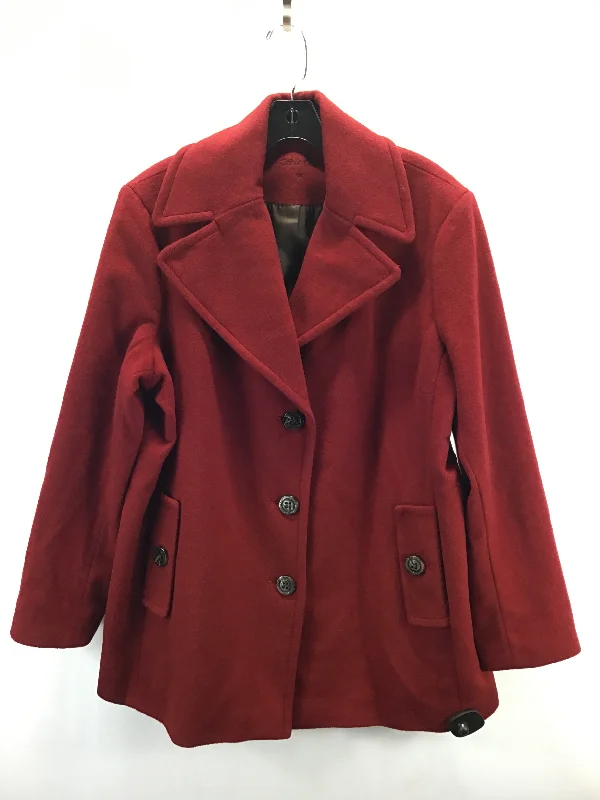 Coat By Calvin Klein In Red, Size: Xl Practical Men's Quick