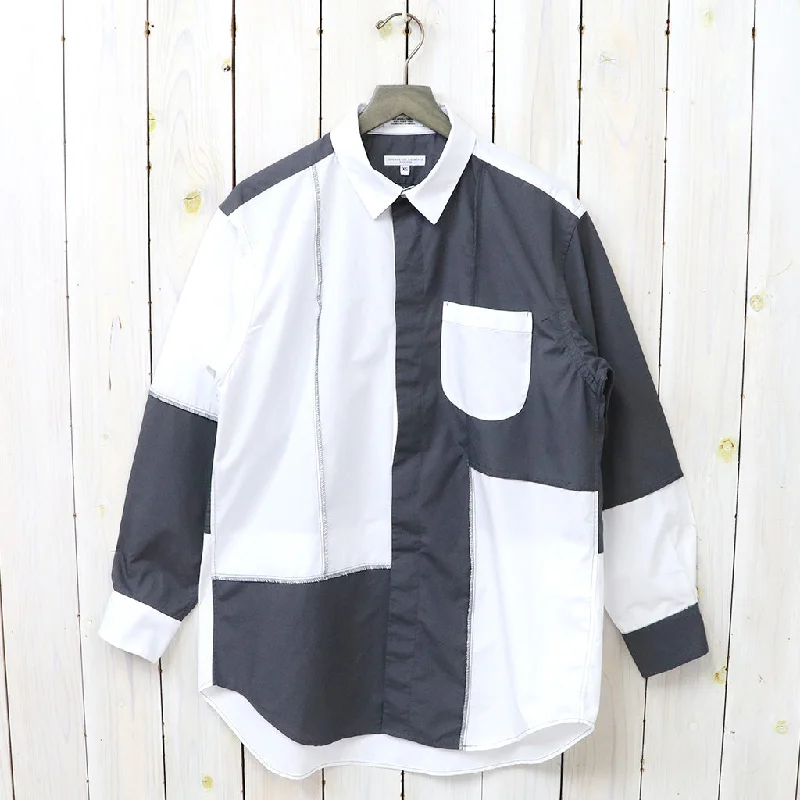 ENGINEERED GARMENTS『Combo Short Collar Shirt-100'S 2Ply Broadcloth』 Dynamic Men's Moto