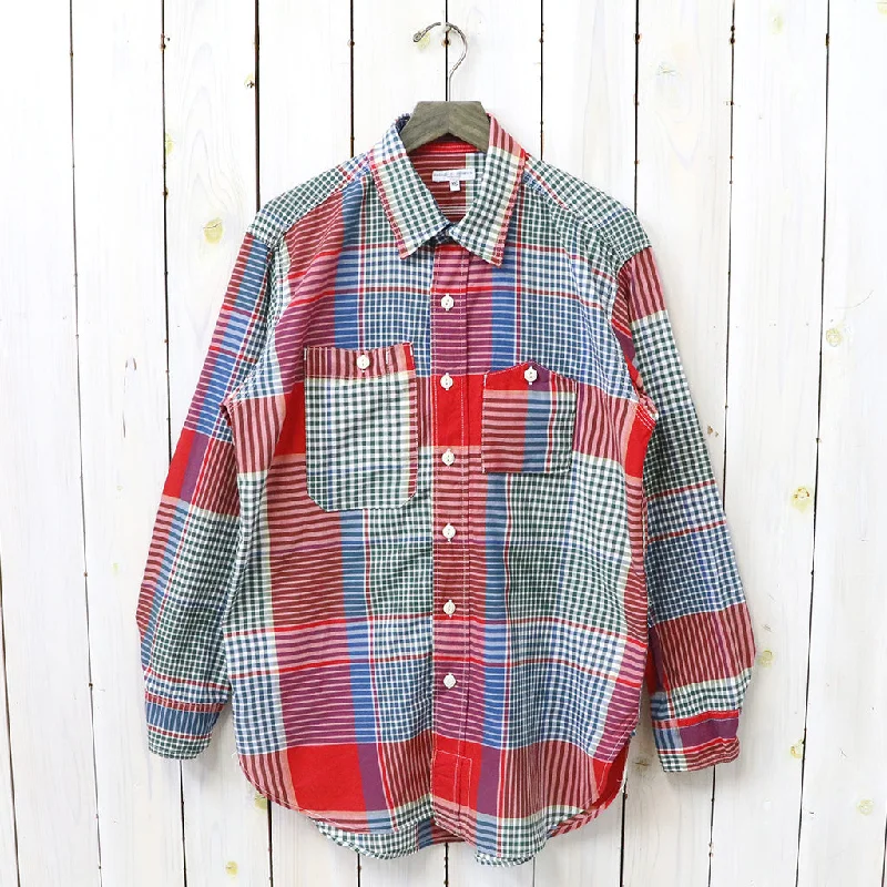 ENGINEERED GARMENTS『Work Shirt-Cotton Big Madras Plaid』 Refined Men's European