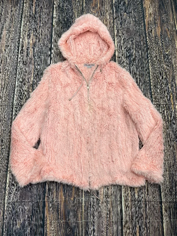 Coat Other By Clothes Mentor In Pink, Size: Xl Laid