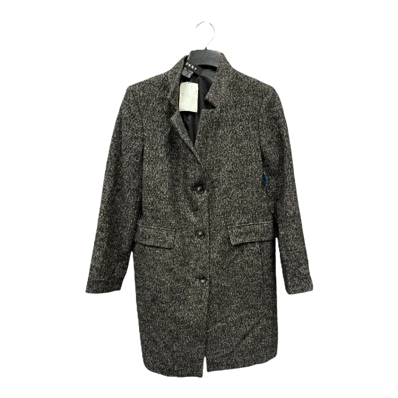 Coat Wool By Dkny In Black & Grey, Size: Xl Dynamic Men's High