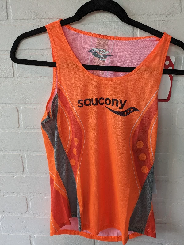 Athletic Tank Top By Saucony  Size: Xs Trendy Men's Scandinavian